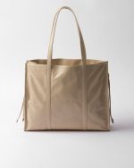 Prada Large Leather Tote Bag - Image 6